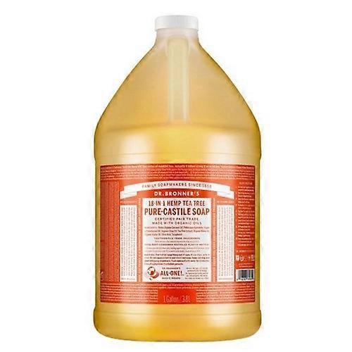 Pure Castile Liquid Soap Tea Tree, 3.8 Liters by Dr.Bronner's