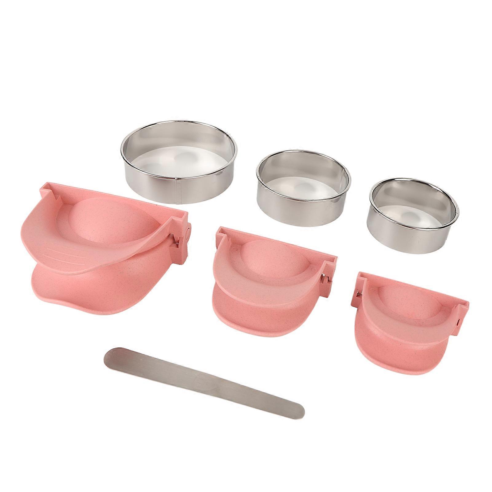 Dumpling Maker Safety Multifunction Manual Dumpling Press Maker Machine DIY Tool for Pressing Dumpling Skin Type C 