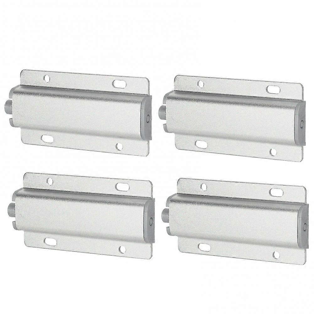 Magnetic Push Open Latches 4 Sets Door Damper Self-Locking Spring Device