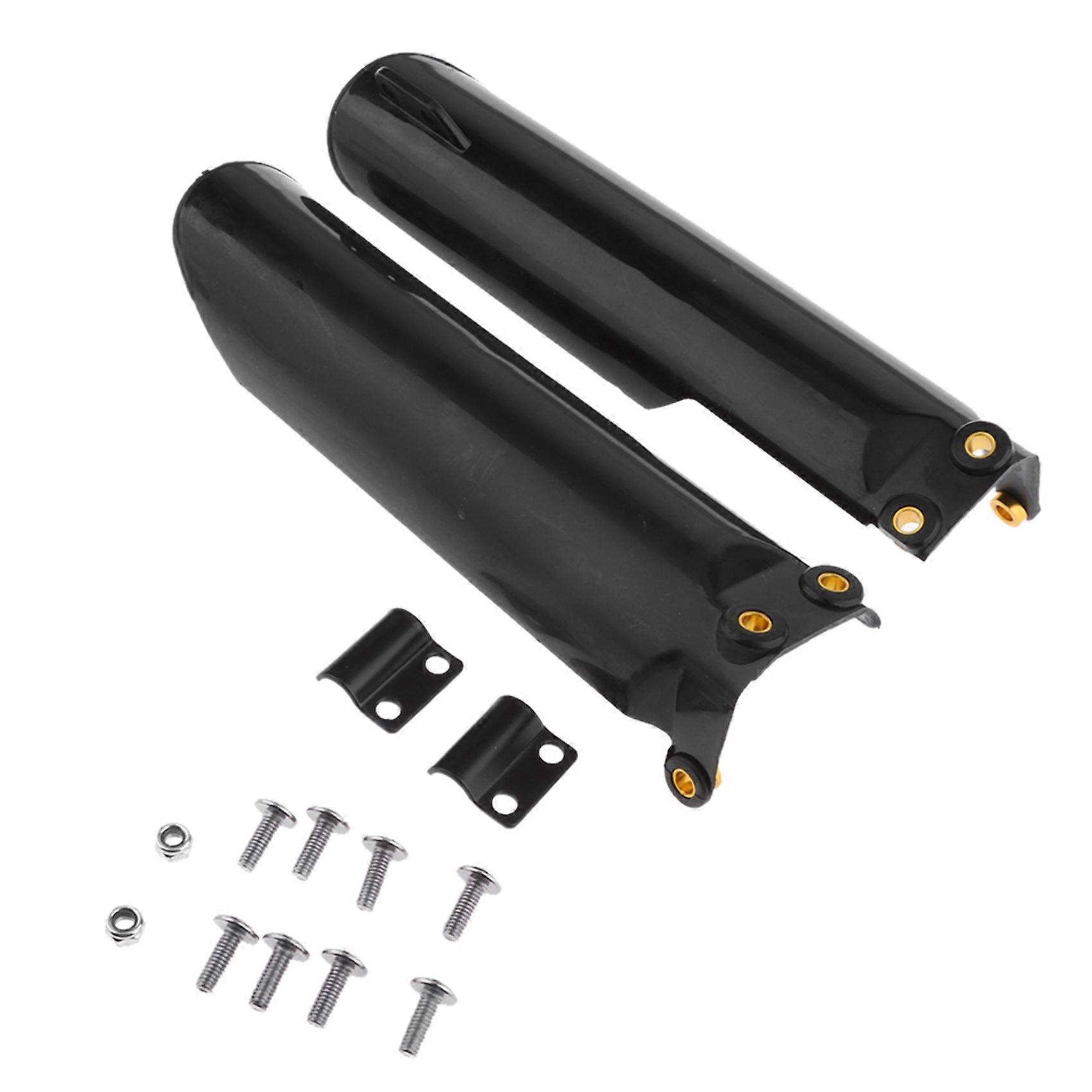 1Pair Motorcycle Front Fork Absorber Protector Covers Plastic Guards for 110Cc 125Cc 140Cc 150C 160