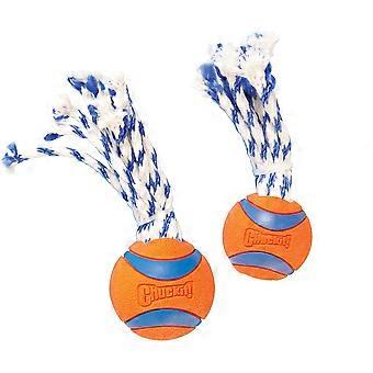 2 Pack Ultra Toss Rope And Ball Toy for Dog
