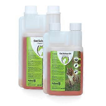Cat salmon oil
