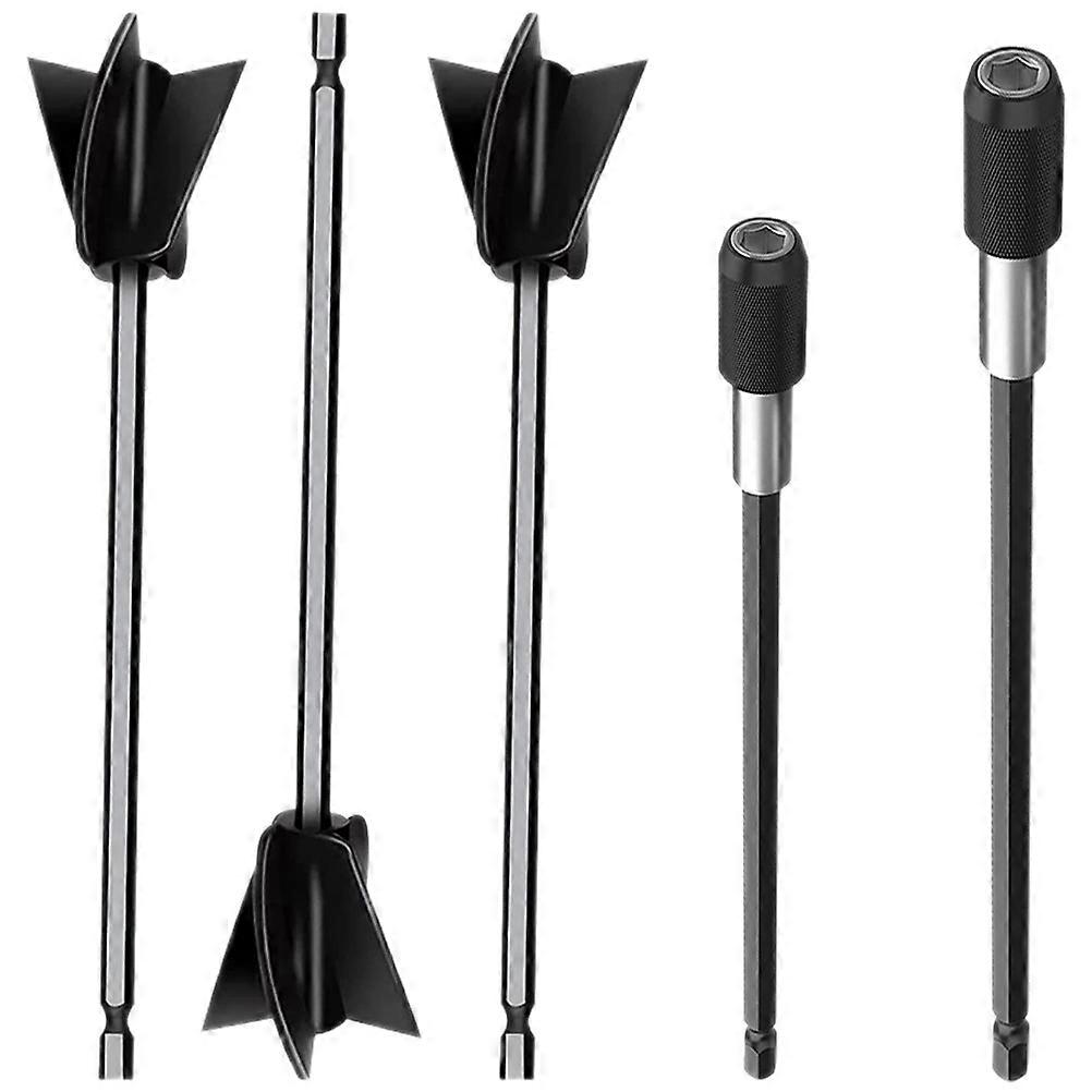 1 Set Resin Mixer Paddles Epoxy Mixer Paddles Paint Mixer Paint Stirrer for Drill