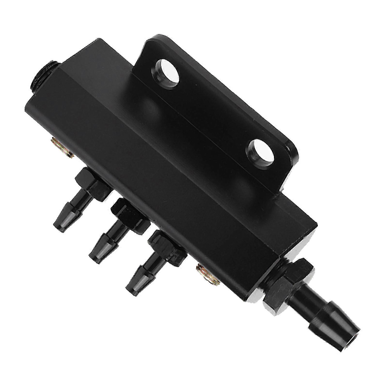 6 Port Vacuum Block Intake Manifold Kits Fuel Wastegate Turbo Boost NOS 1/8NPT E