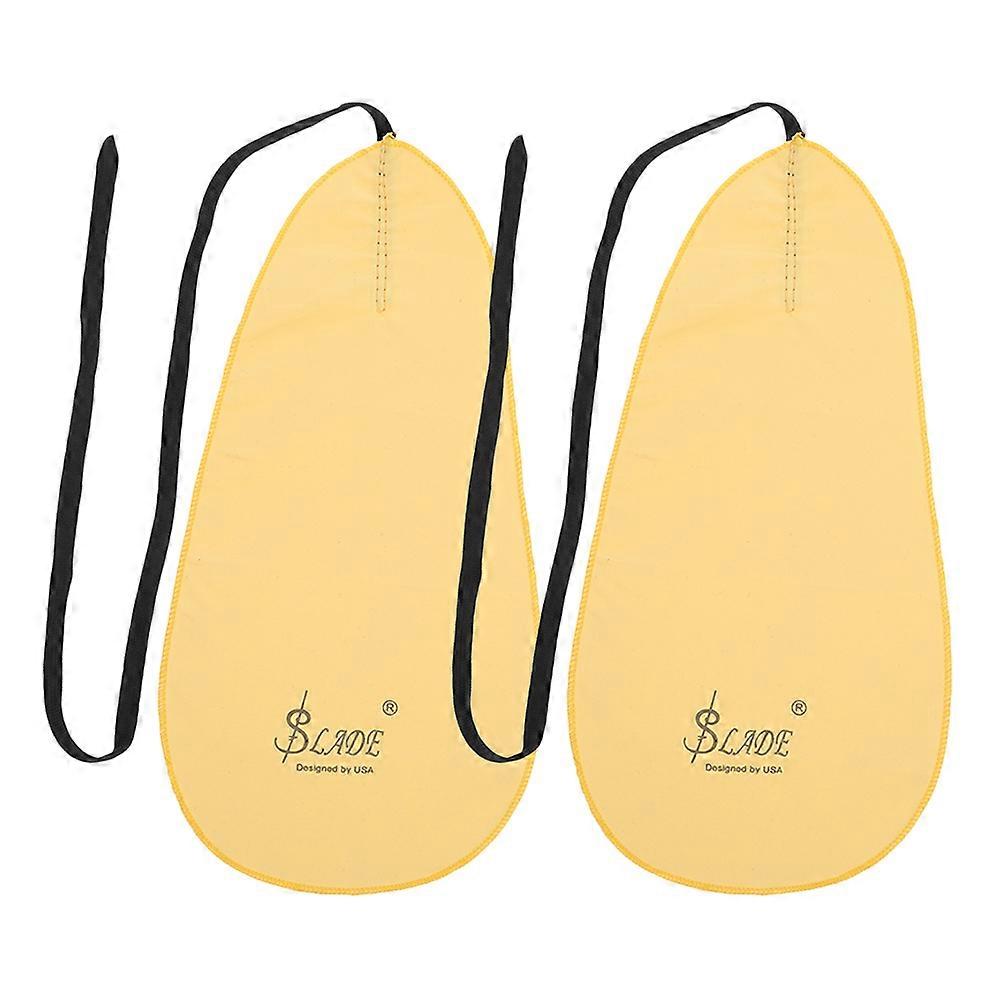 2Pcs Clarinet Tube Wiping Cloth Piccolo Flute Saxophone Tube Wipe Cleaner Instrument Supply