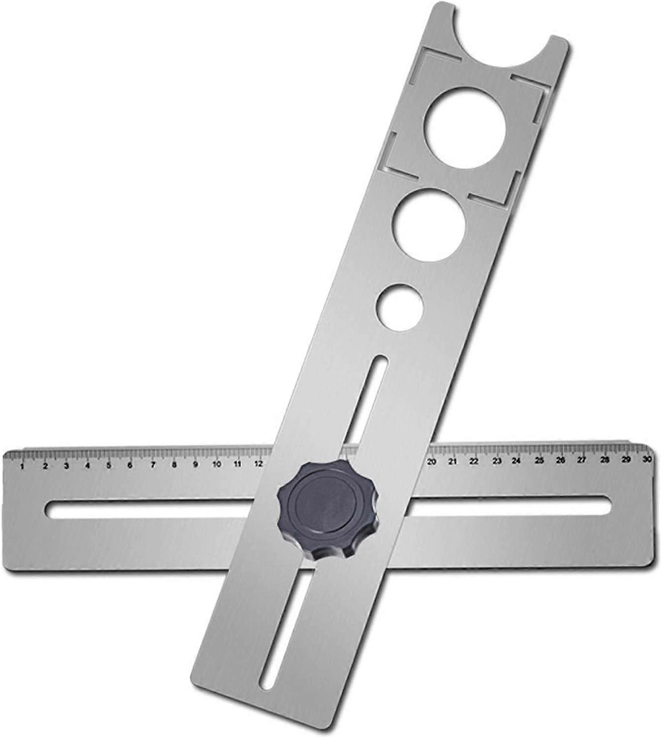 Keramisk fliser Hole Locator, Universal Direction Jig, presis borehull