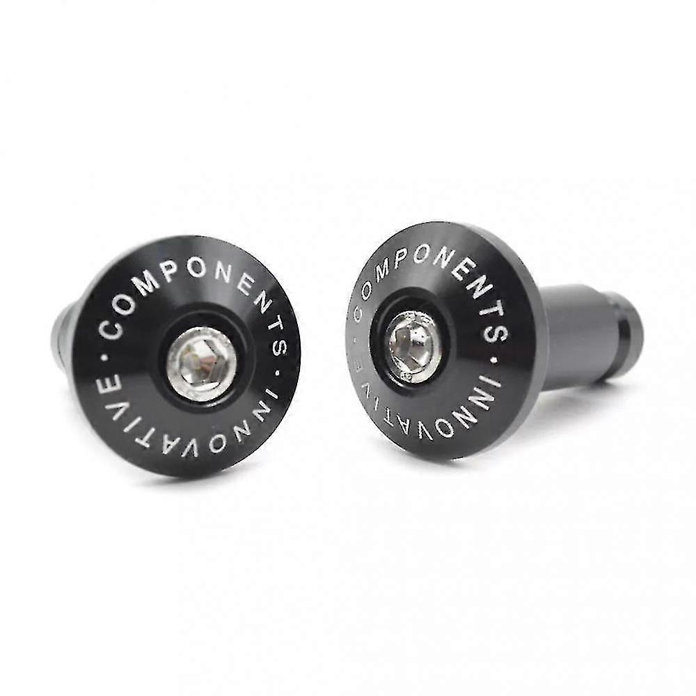 Motorcycle Handle Bar Ends Plug Grips Handlebar Plug Caps Slider 7/8" 22mm Twu