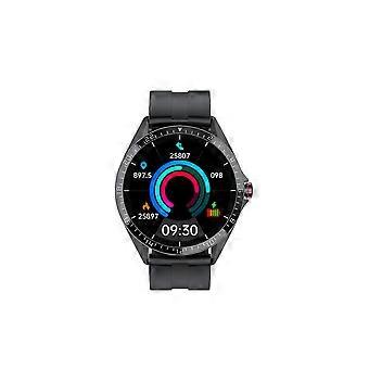 Smart Wearable Watch Multifunktions-HD-Rundbildschirm Drahtloses magnetisches Aufladen Batterie mit großer Kapazität Bewegungsaufzeichnung Datenanalyse IP67 Wasserdichte Klasse