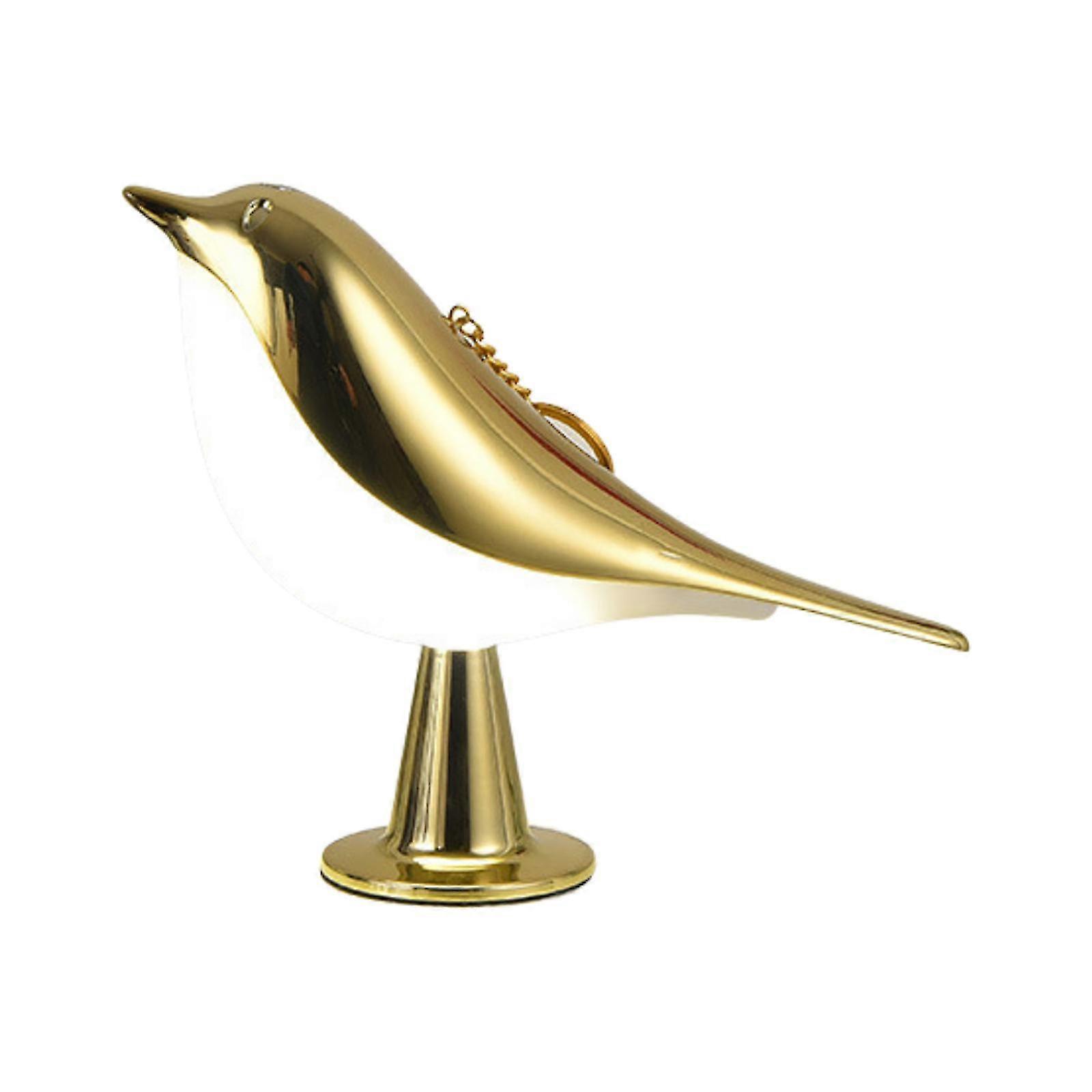 Unique Bird Magpie Lamp -chambre à coucher Chevet Oiseau Nuit Lampe Touch Dimming Voiture Décoration Tri-couleur Abs Pc Creative Smart Télécommande Magpie
