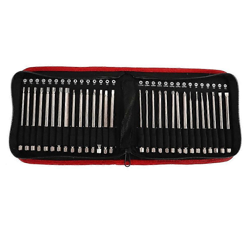 30 Pcs S2 Long Security Screwdriver Bit Set, Security Bit Set Extra Long Magnetic Screwdriver Bits