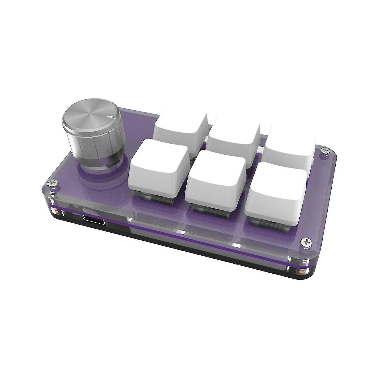 Black Friday Boxing Day 6-key Custom Keypad Customized Keypad Copy And Paste E-sports Osu Game Mini Mechanical Keyboard Without Rgb Lights