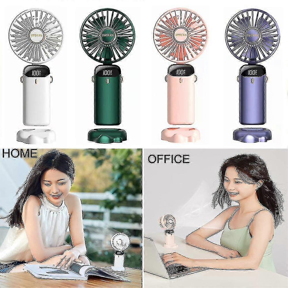 Usb Rechargeable Foldable Mini Pocket Hand Fan-Good