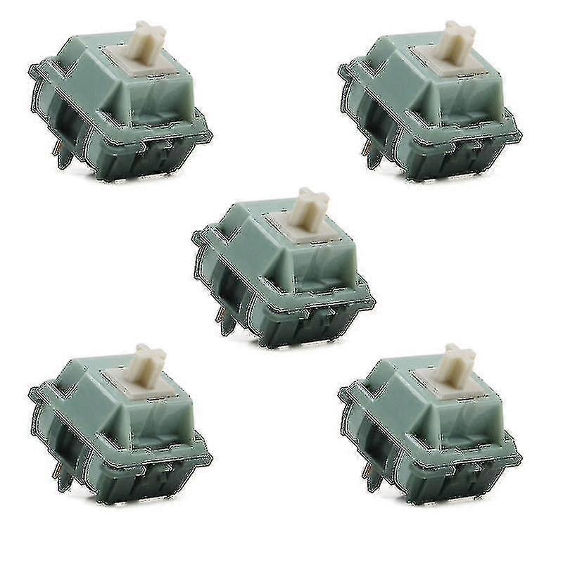 Diy Mechanical Gaming Keyboard 5 Pin 65g Green Snake Linear Axis Pom Switches