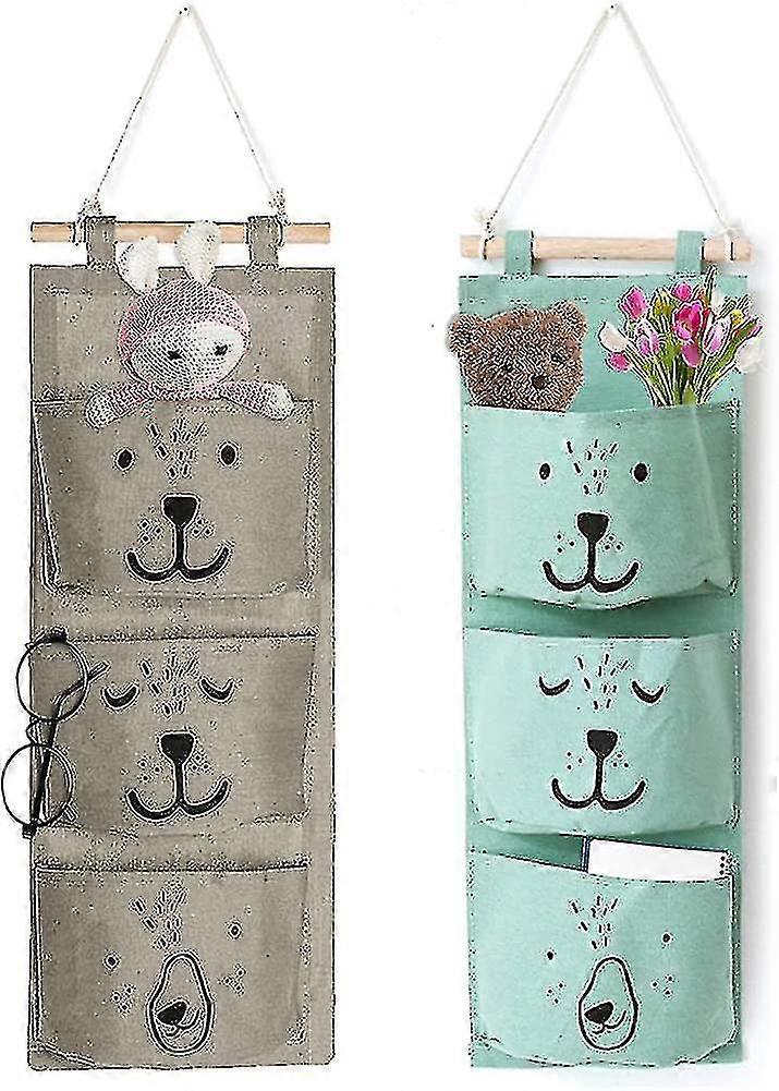 2024 Hanging Bag, Hanging Storage Bag, Storage With 3 Pockets Hanging Pocket