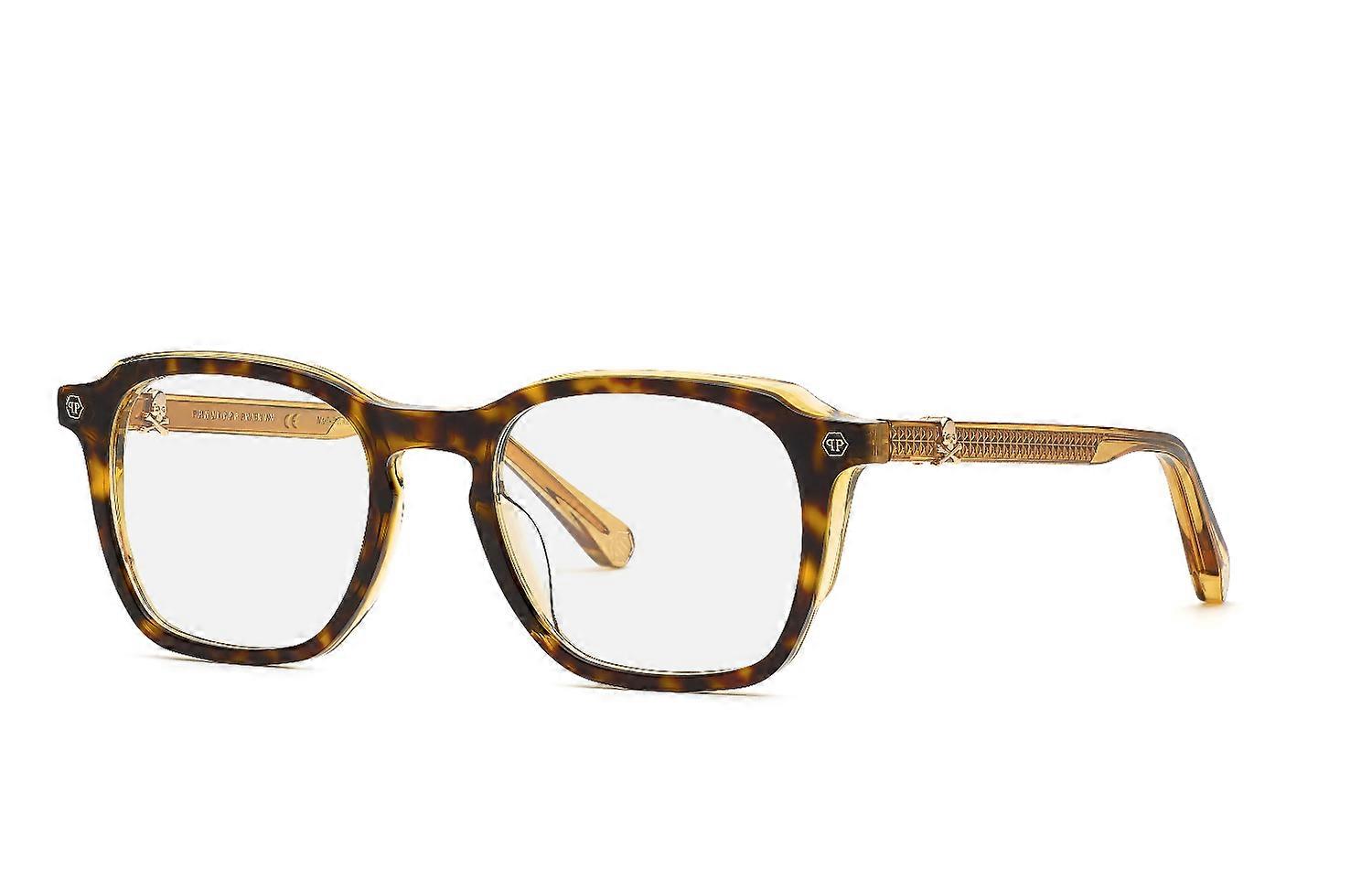 Eyewear Frames Philipp Plein VPP059V 0ADR Brown+AVANA LUCIDO 51/20/145 MAN