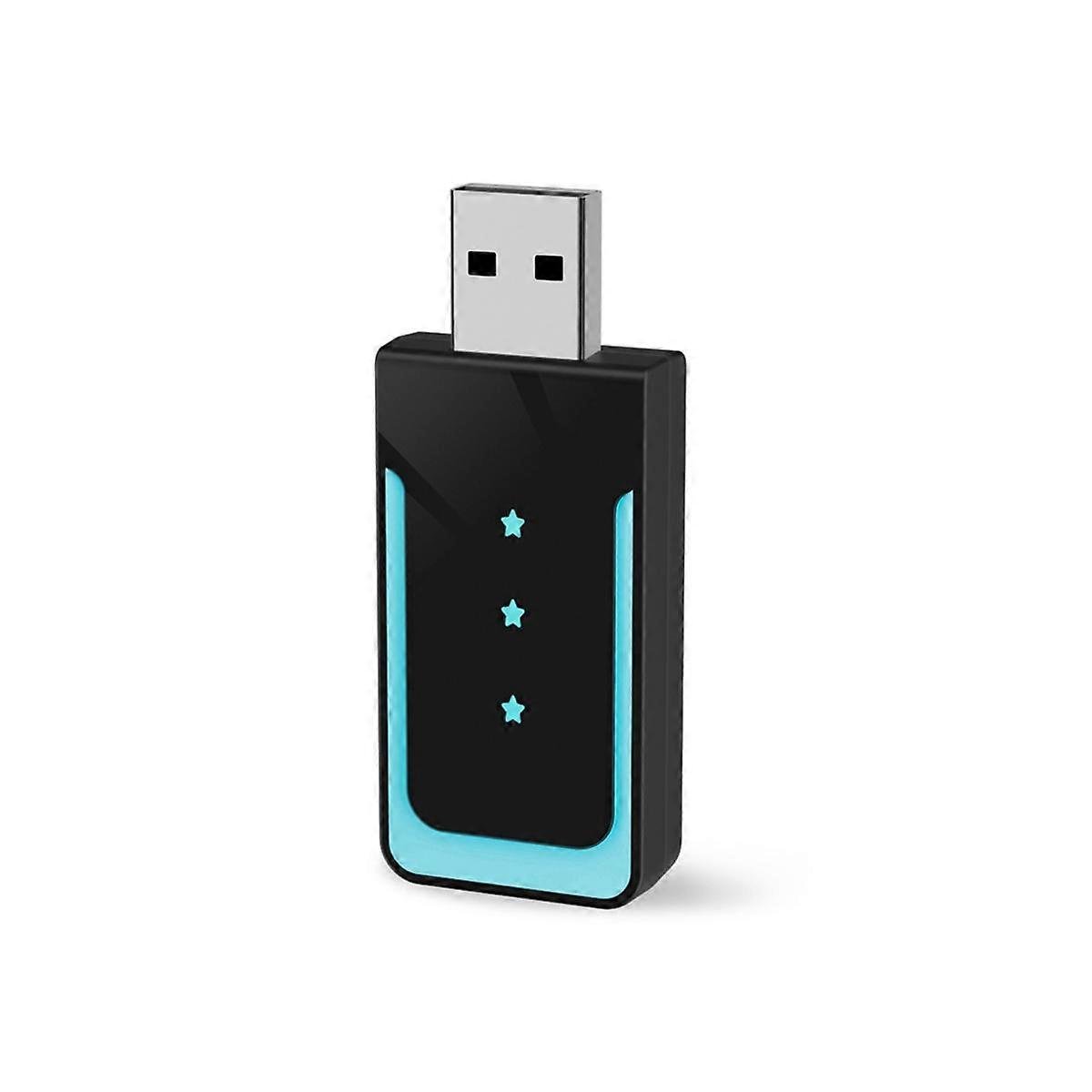 Carplay USB-Version, Wireless Carplay Verkabelt mit Wireless Car Smart Navigation Carplay Box Blau