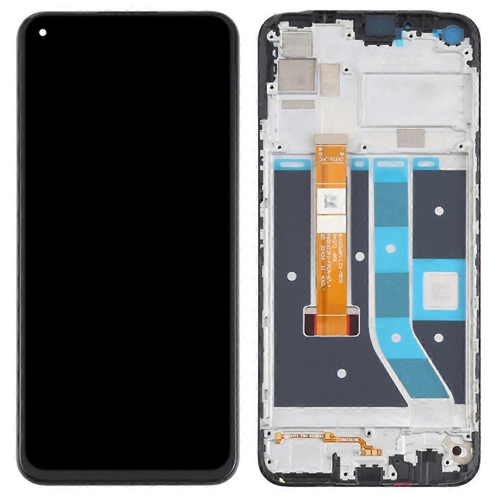 Pour Realme 7i (Asie) RMX2103 / C17 Grade C Écran LCD et numériseur Ensemble + Remplacement du cadre Par