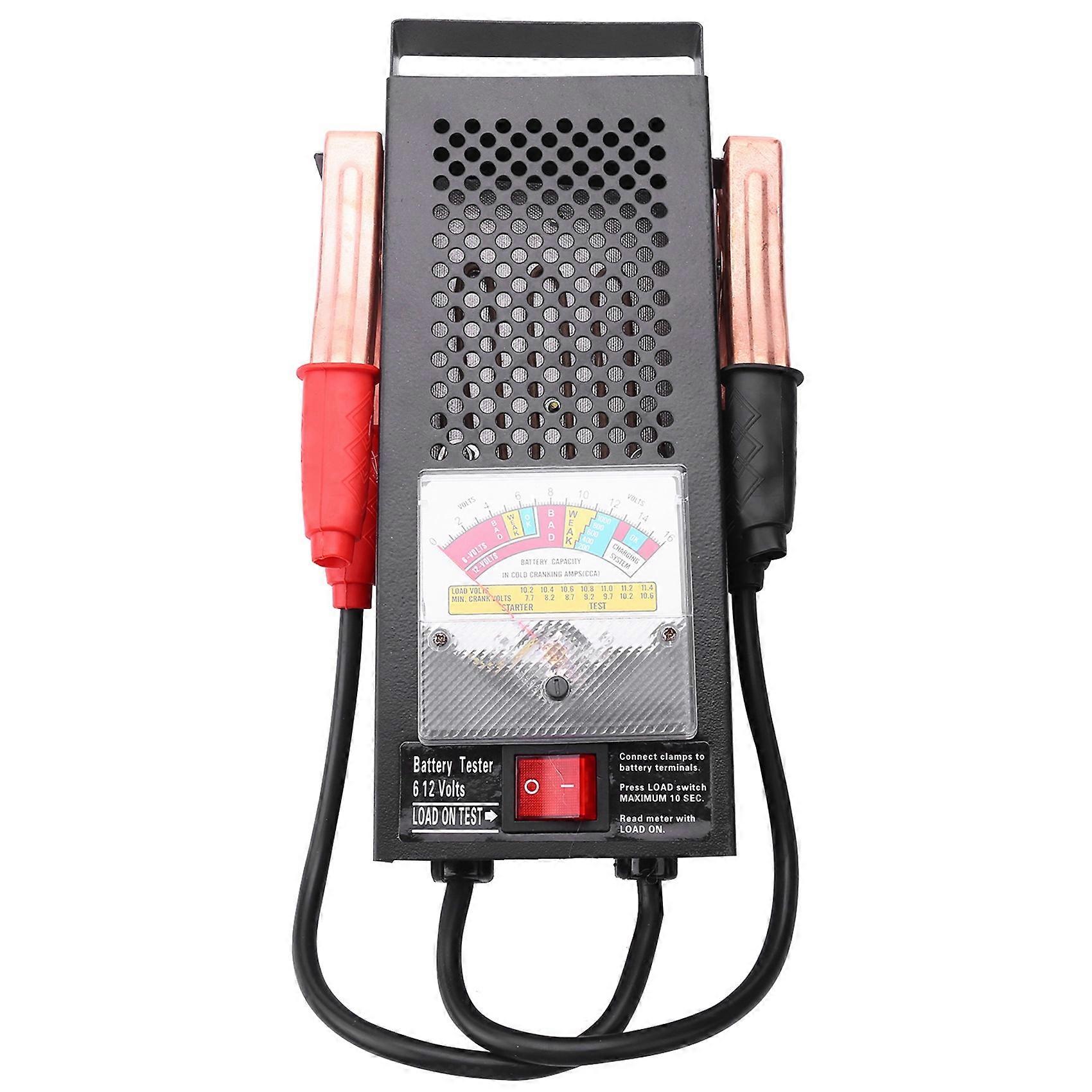 Battery Load Tester 100A 12V Car 6V for 12 Mechanics Truck Type