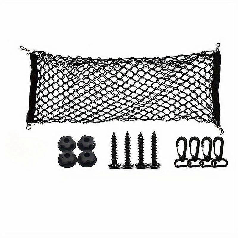 Double-Deck Car Trunk Storage Net: Enhance Organization and Space Utilization