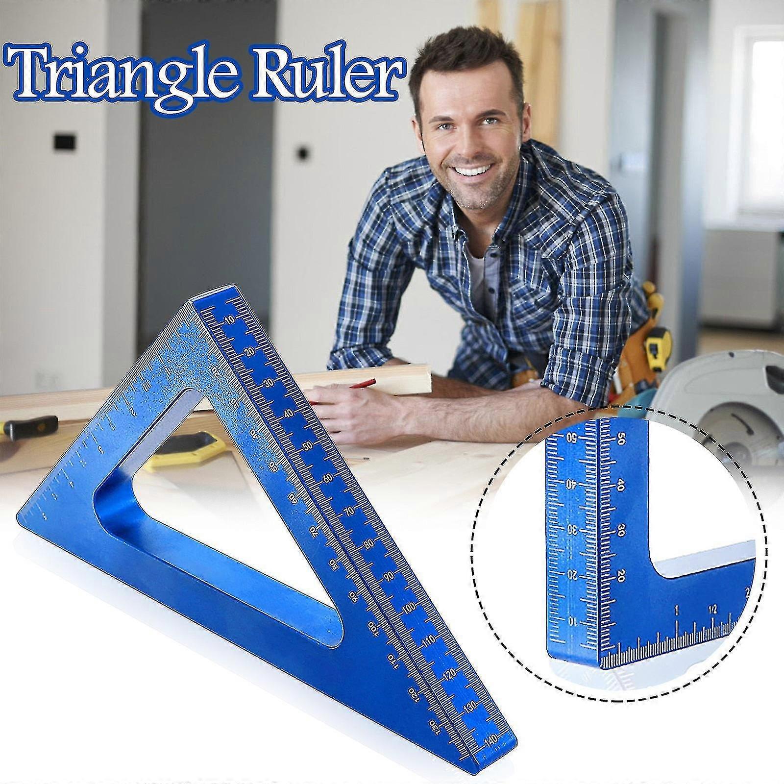 Triangle Ruler 90 Degree Square Ruler Woodworking Measuring Tool Carpenter Square Tool Angle