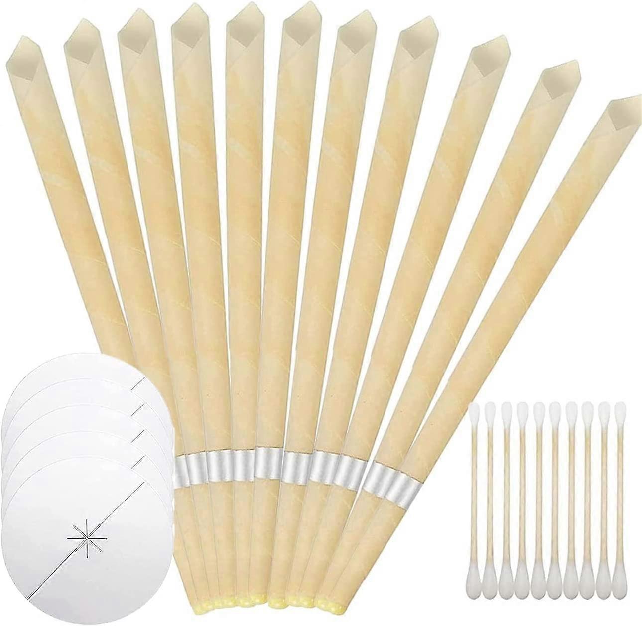 12 Pcs Wax Removal, Ear Wax Removal Tool Kit with Cotton Swab, Easy to use(Y-1)