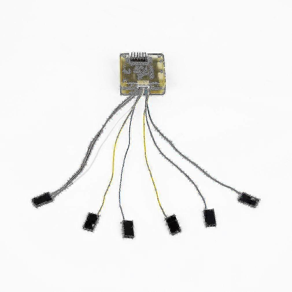 6 In 1 Cc3d Flight Controller 8 Pin Connection Cable Set Receiver Port