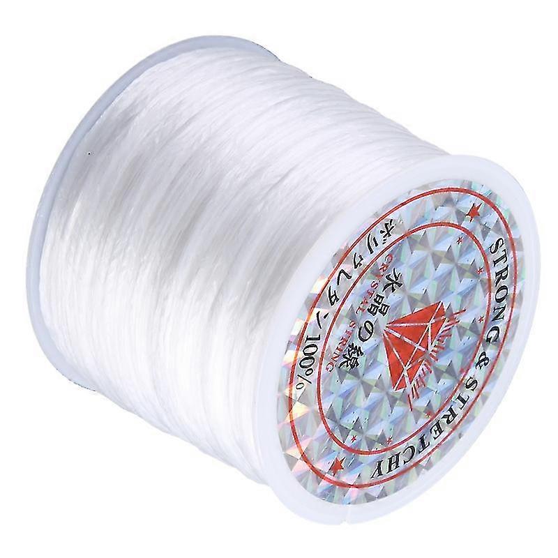 Easy To Knot Clear 1mm Diameter 100meters Elastic String For Beaded Jewelry