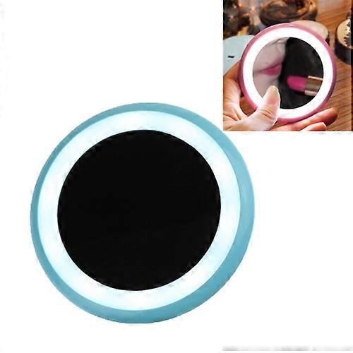 OneFire 1W 10 LEDs Multi-function Rechargeable Donut Shaped Makeup Mirror LED Desk Lamp Night Light