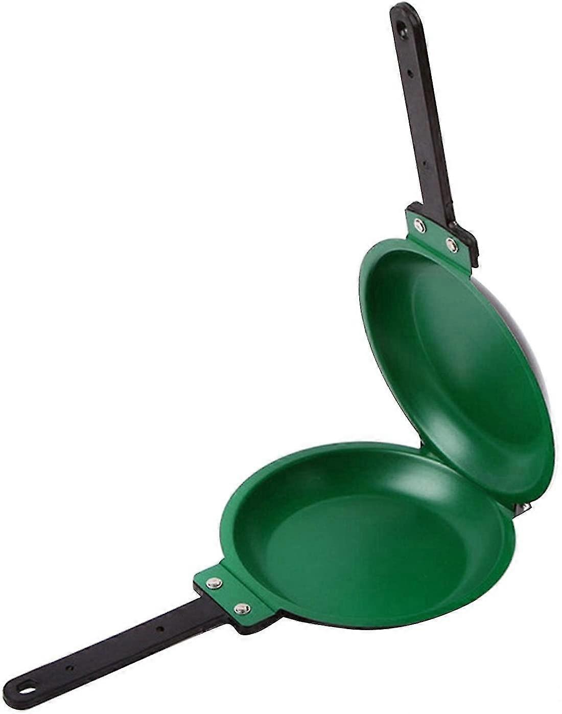 Double Side Pan, Non-Stick Frying Pan with Double-Sided Flip Design