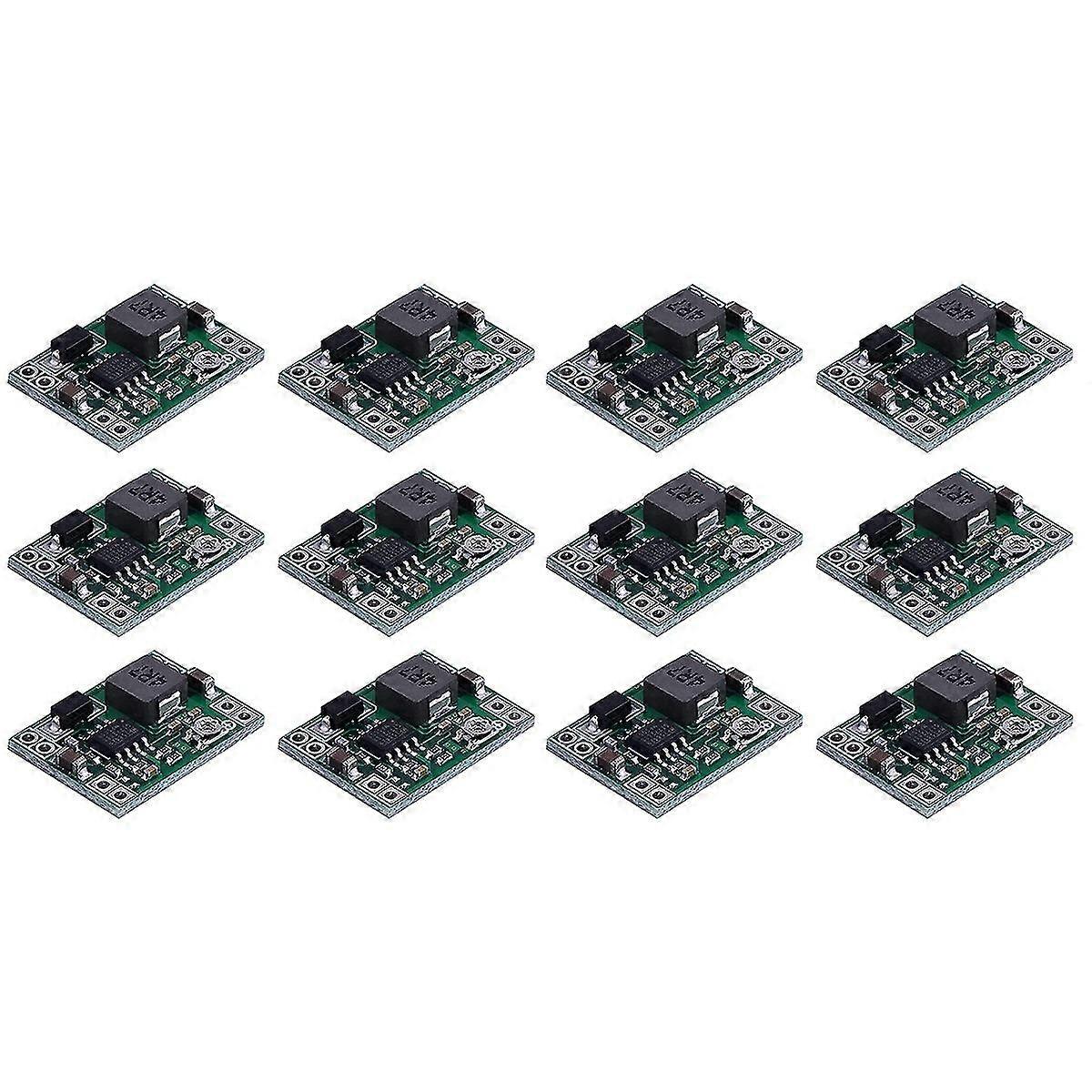 12pcs Mp1584 Dc-dc Power Supply Module 3a Adjustable Buck Converter For Replace Lm2596 24v 12v 5v 3