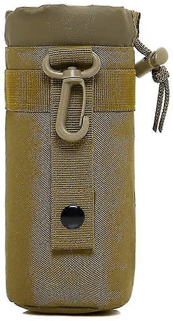 戦術的な軍事ウォーターボトルポーチホルダーキャリアナイロンモル1000dドリンクホルダーバッグハイキングサイクリングランニングキャンプ用