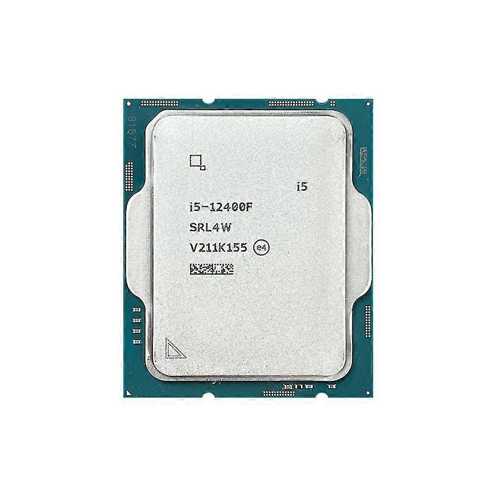 For Core I5-12400f New I5 12400f 2.5 Ghz 6-core 12-thread Cpu Processor 10nm L3=18m 65w Lga 1700