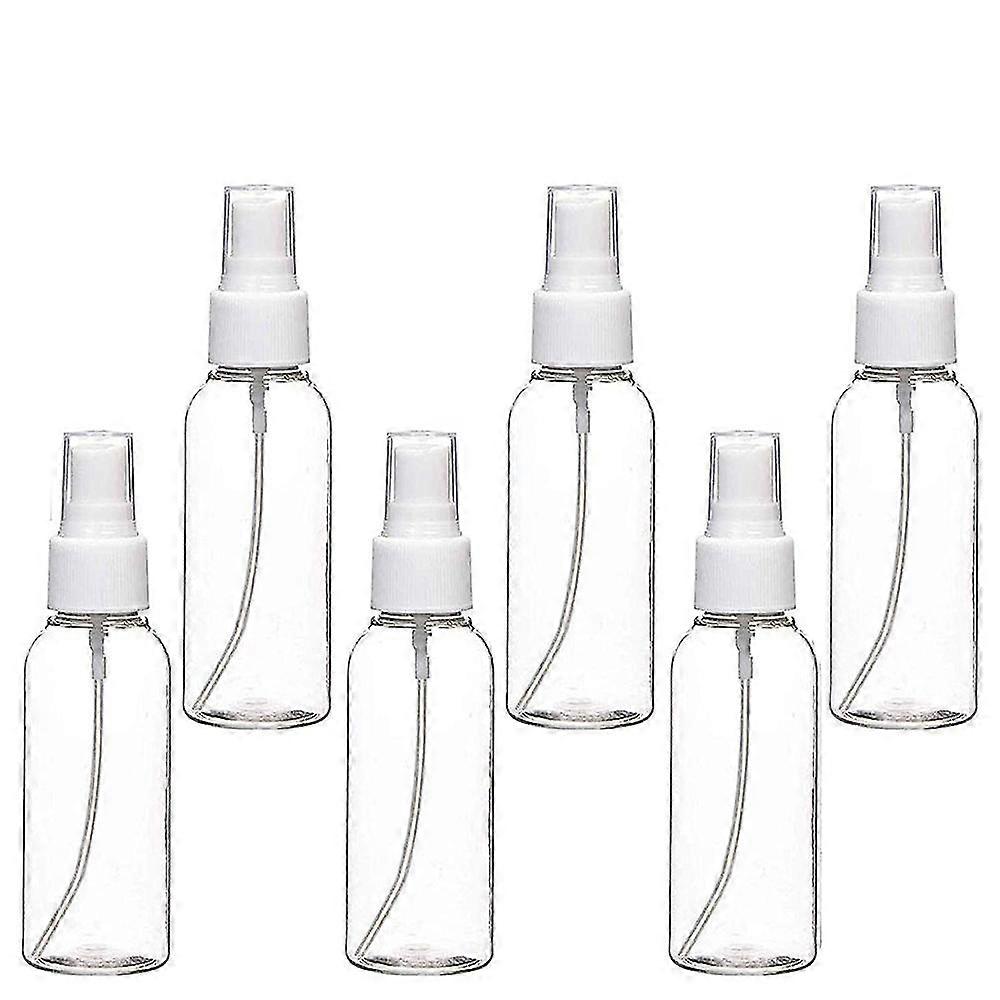 Spray Bottles, 50ml Clear Empty Fine Mist Plastic Mini Travel Bottle Set