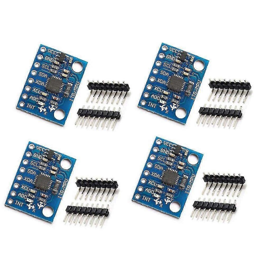 2026 Compatible Withcompatible With4pcs Gy-521 Mpu-6050 Mpu6050 3 Axis Accelerometer Gyroscope Module