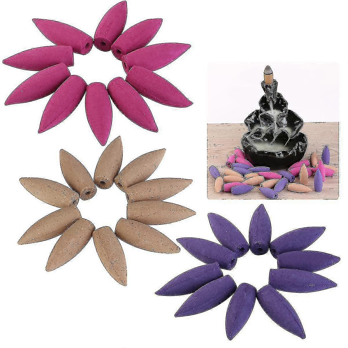 EVAGO Ceramic Waterfall Backflow Smoke Incense Burner