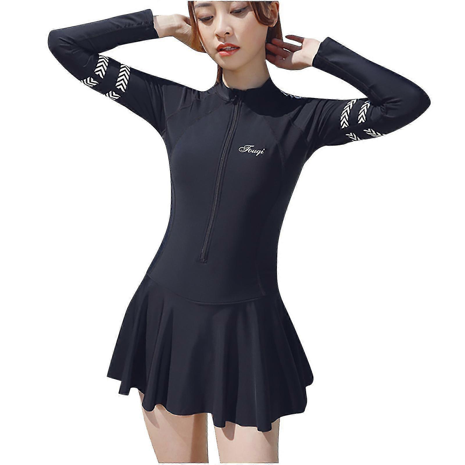 Women's Wetsuit Long Sleeve Jacket Neoprene Wetsuits With Front Zipper Wetsuits