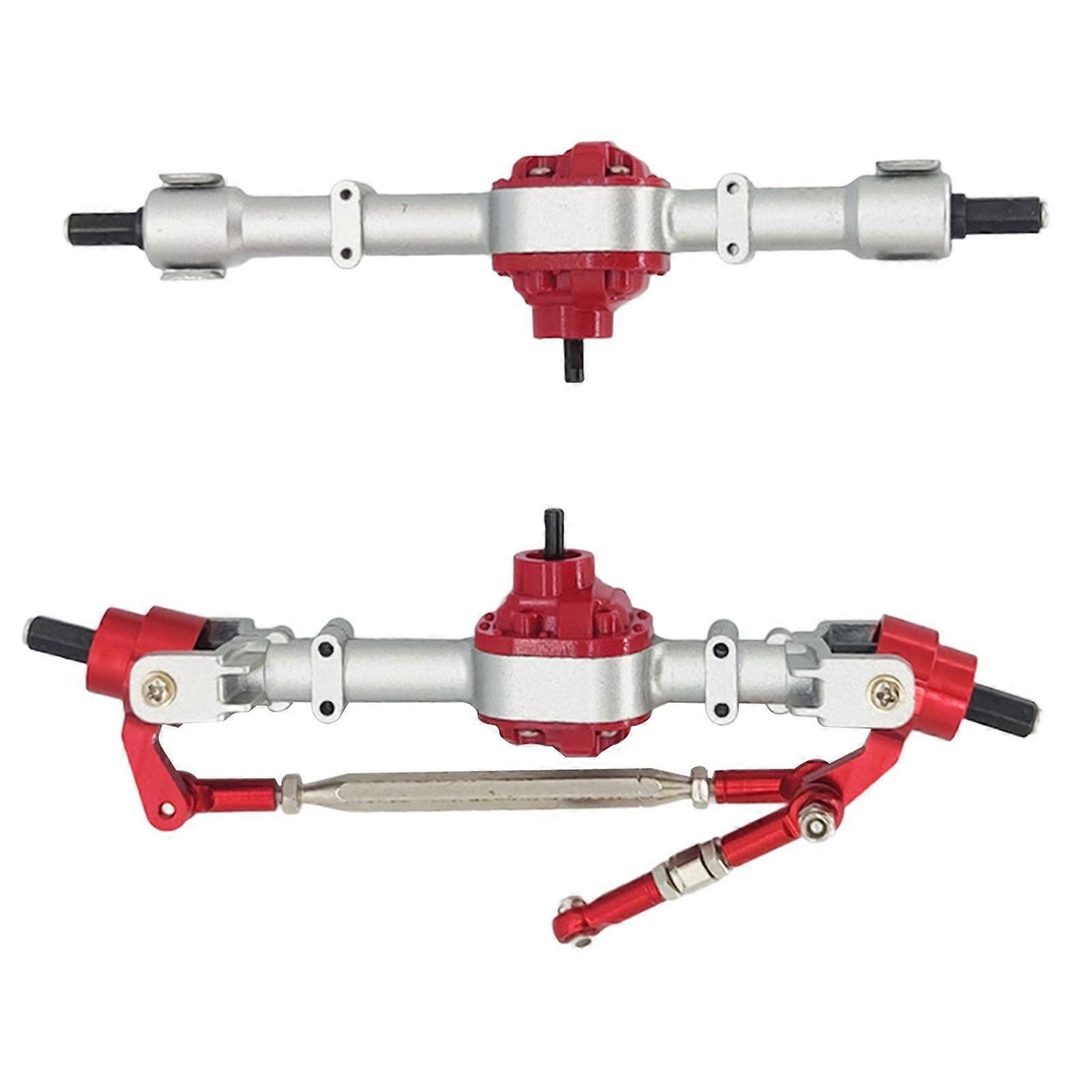 1:12 Scale RC Car Front and Rear Axle Set DIY Parts for MN82 LC79 1/12 Scale