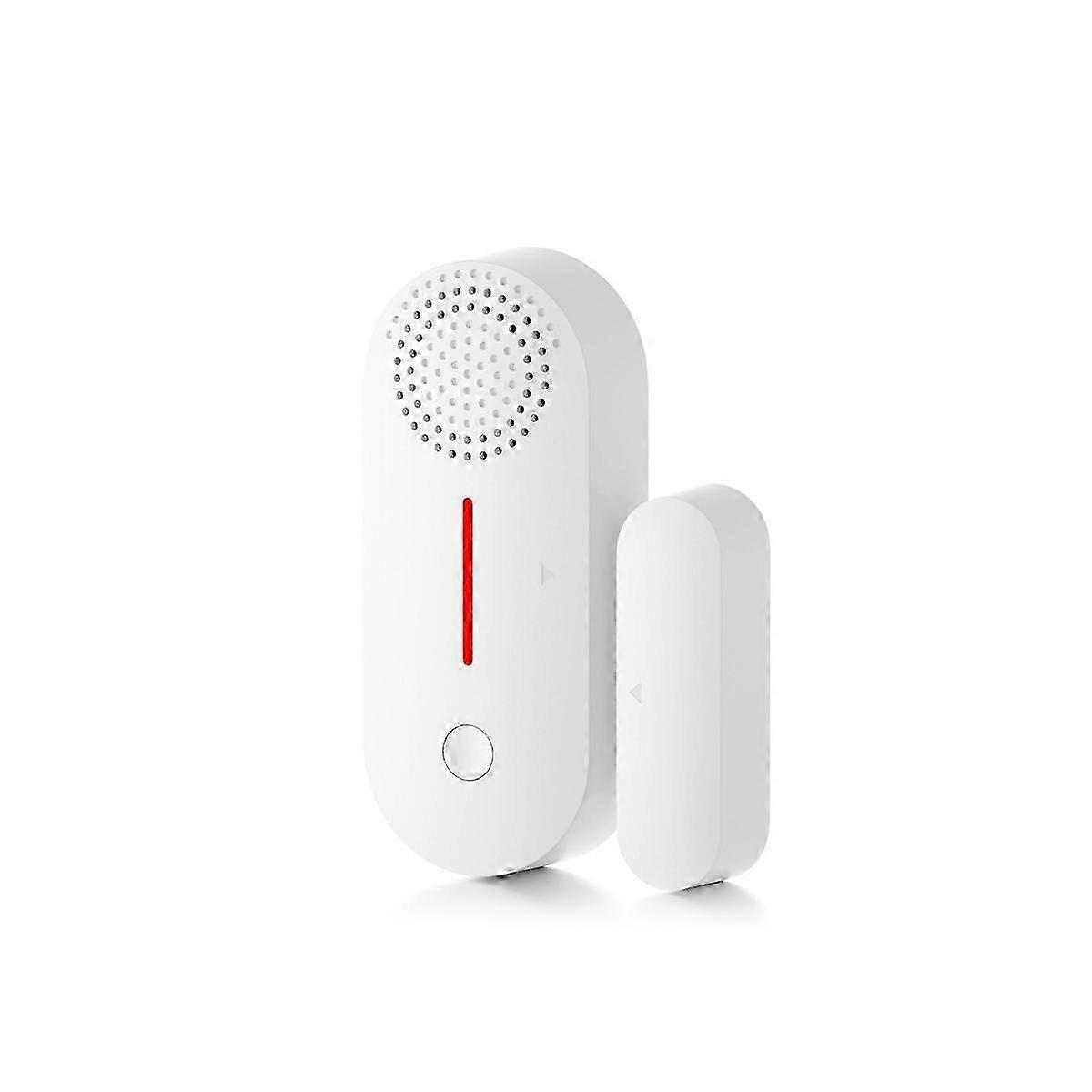 Tuya WiFi Wireless Smart Door Window Sensor System Remote Control Operation Safe Burglar Alarm for