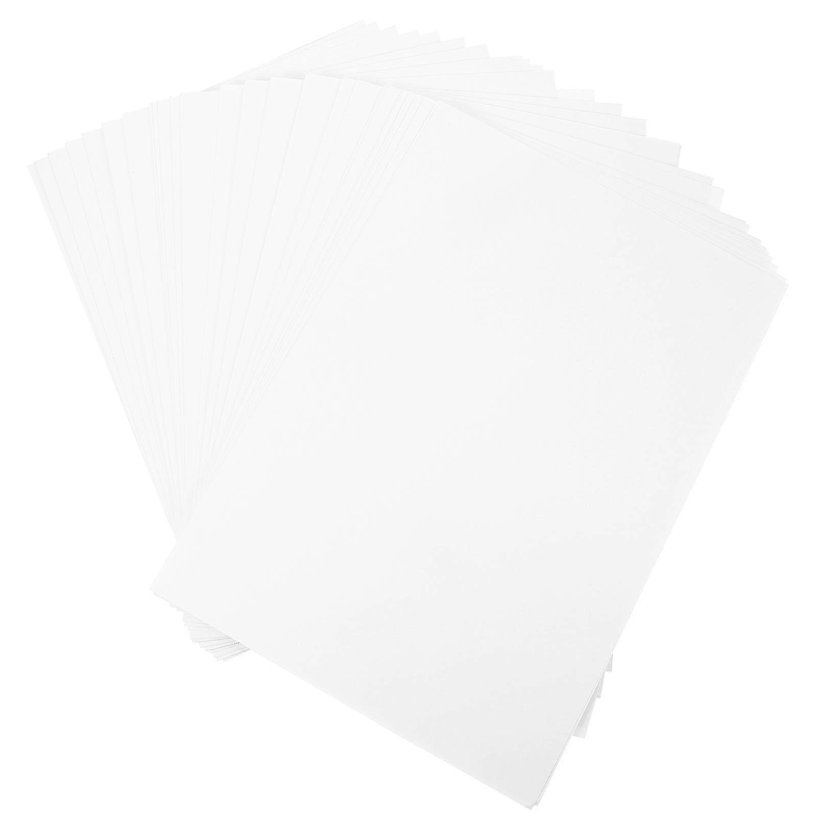 100 Sheets of Printer Paper Thick Printing Paper A4 Blank Paper Multi-use Printer Cardboard Paper