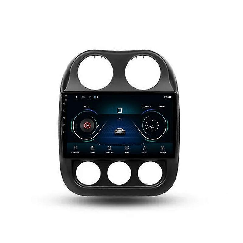 Car Radio Player For Jeep Compass 1 MK 2009 - 2015 Multimedia WIFI Navigation GPS