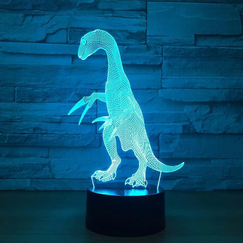 Xcy Dinosaur 3D Lamp 7 Color Led Night Lamps for Kids Touch Led USB Table Lampara Lamp Baby Sleeping