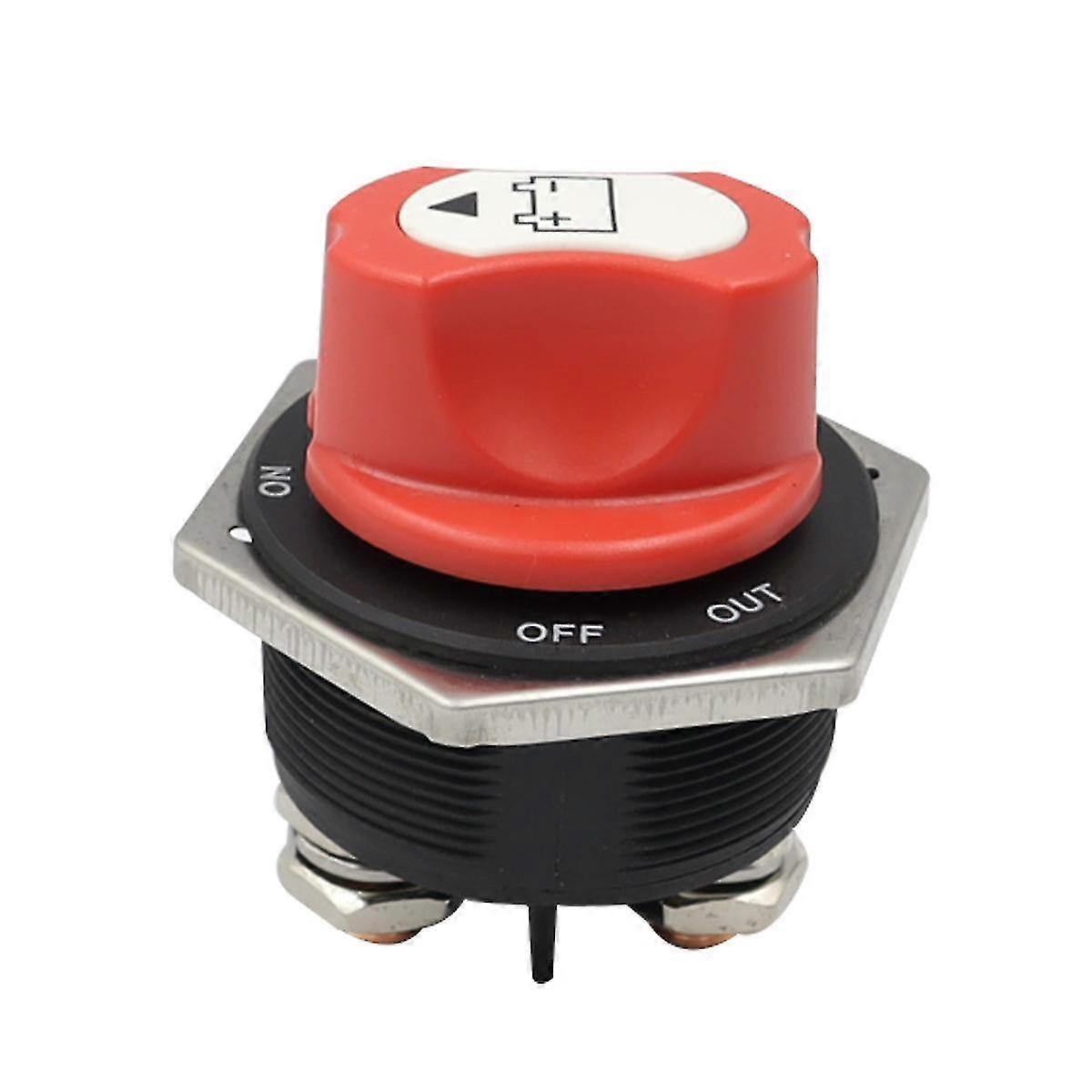 Durable Battery Isolator Main Switch Emergency Stop Splitter Switch For Rv (300a)