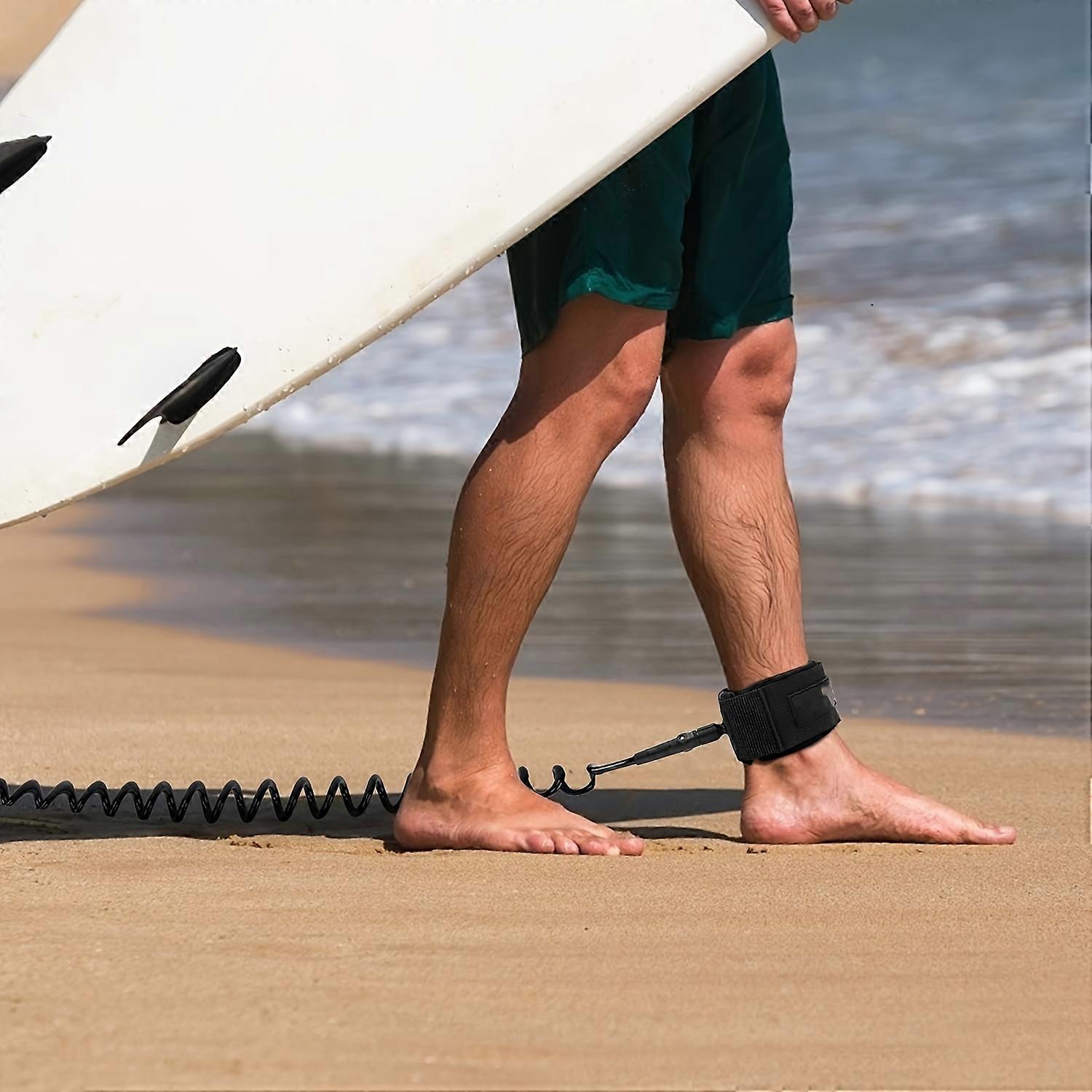 1pc 7mm SUP Leash, Surfboard Leash, SUP Leg Rope Strap, Stand Up Paddle Board Leash