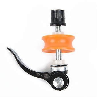 Fahrrad-/Fahrradkettenhalter für Fahrrad-Dummy-Naben-Werkzeugteile Zubehör (orange + schwarz) (1 Stück)