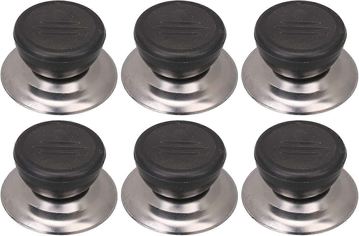 Kitchen Knob Pot Cap Replacement Knob Handle Cookware Replacement Parts 6 pcs