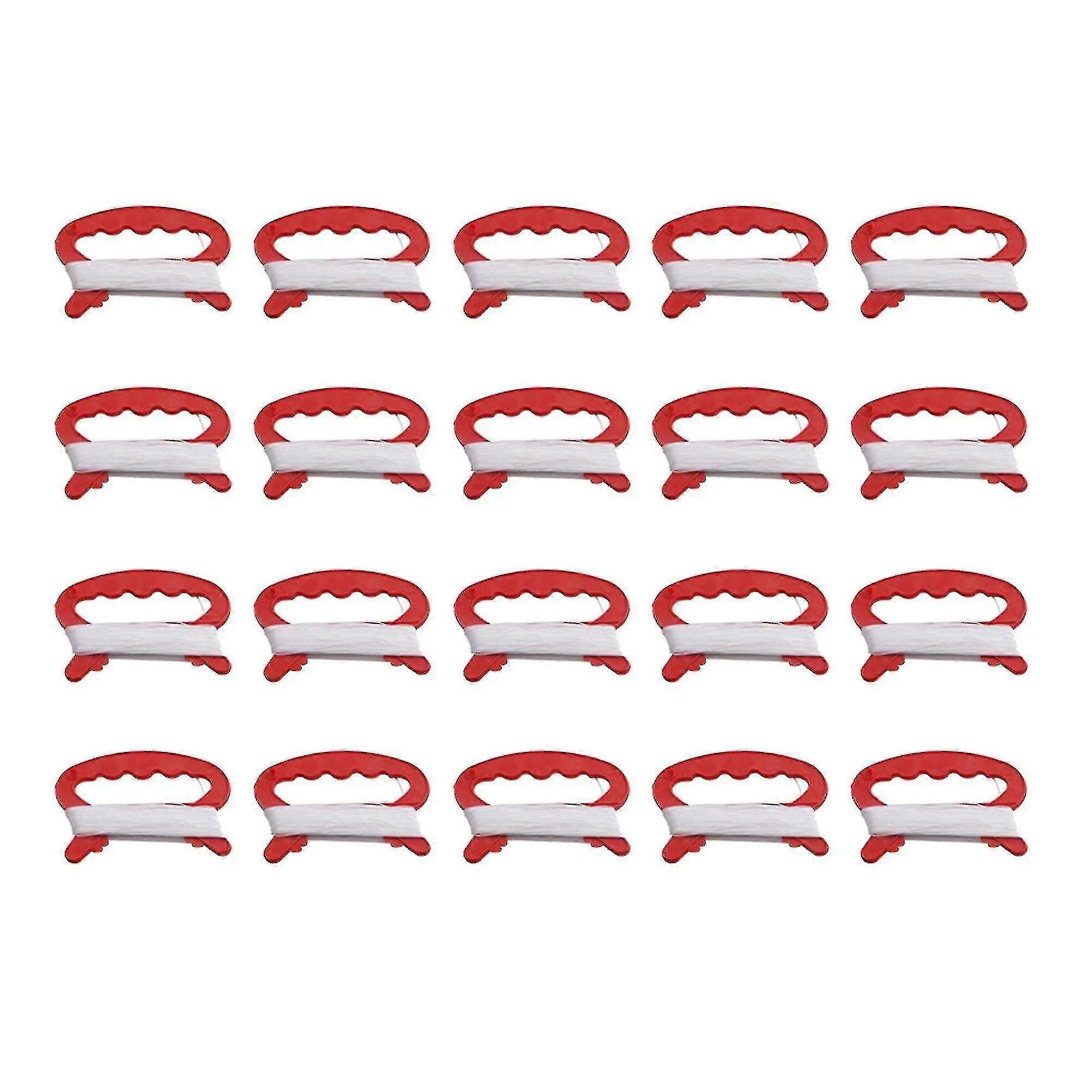 20x Plastic 30m Outdoor Sport Flying Kite Line String With Winder Handle--