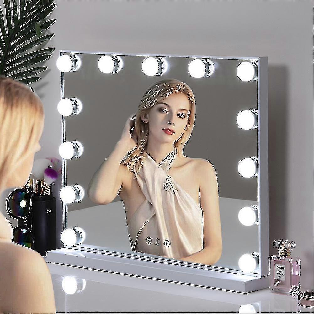 Hollywood USB Makeup Bulb 3 Lighting Modes Desktop Wall Mount (Light Only, No Mirror)