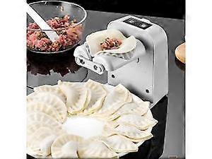 Electric Dumpling Maker, Automatic Dumpling Maker Free Hands with Spoon and Brushes, Ravioli Shaper Mould
