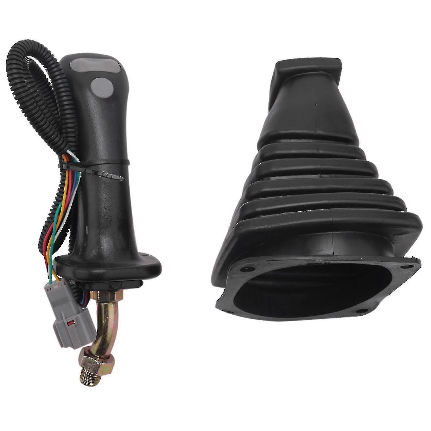 3 Buttons Excavator Joystick Assy Handle Gears With Dust Cover For Doosan Dx150 215 225 300 370-9c