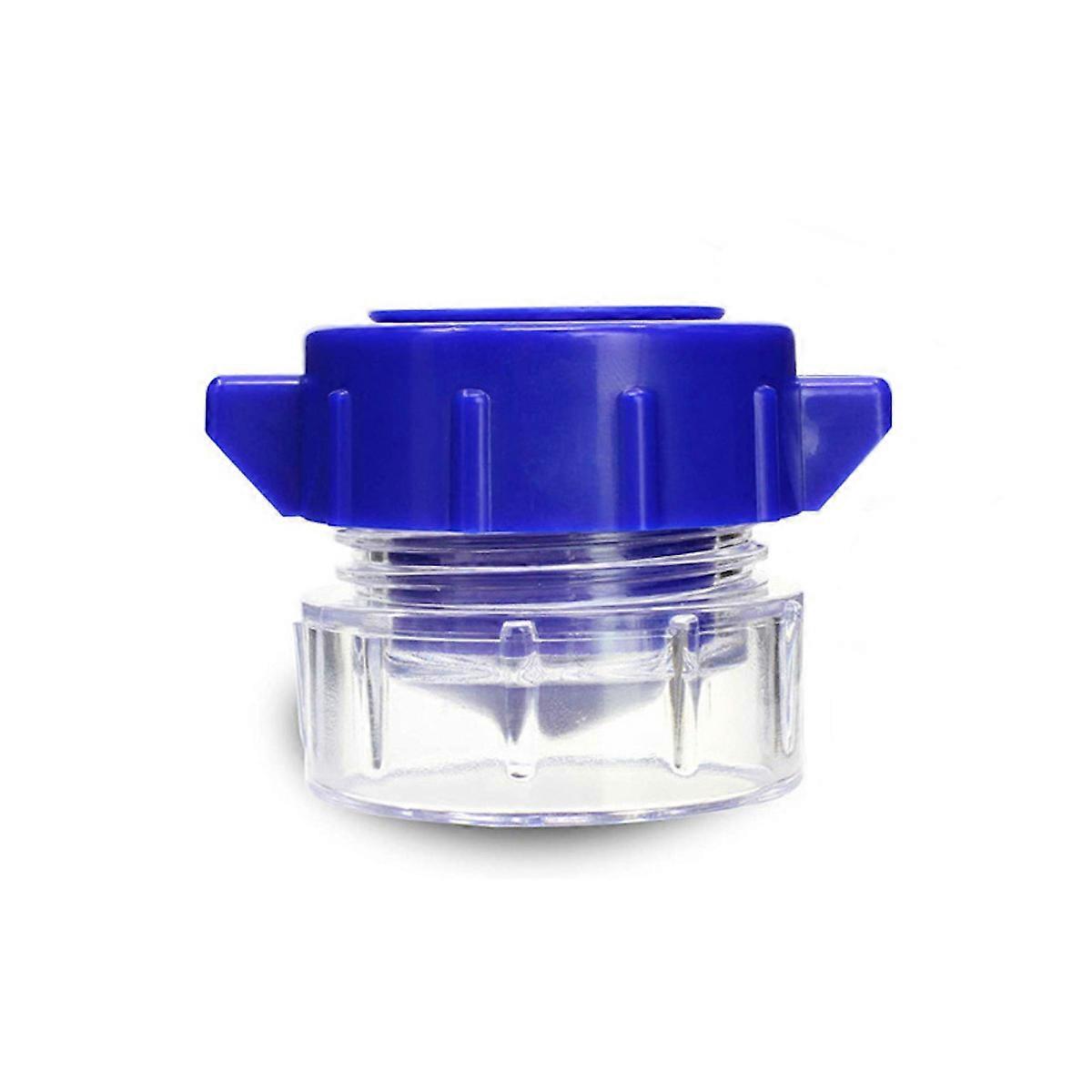 Blue Tablet Crusher Pill Grinder Medicine Splitter and Storage Box